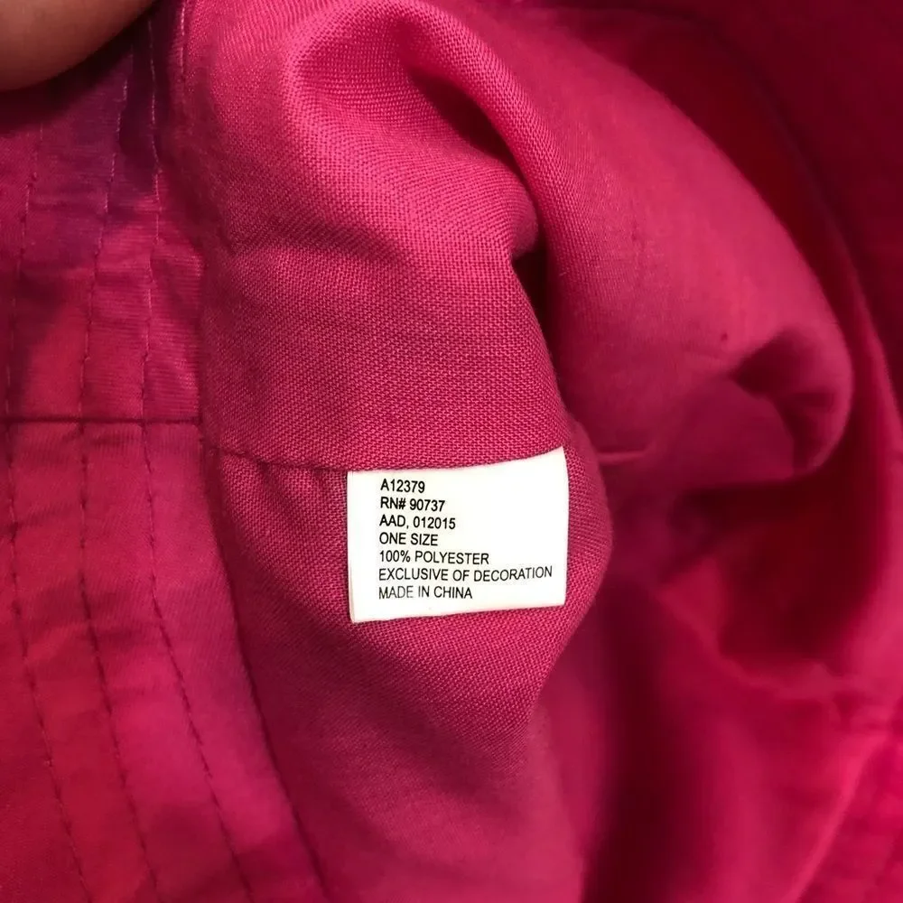 Children’s one size pink owl‎ hat new with tags